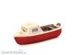 Peco QS402 - Rotes Motorboot mit kleiner Kabine