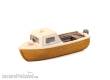 Peco QS404 - Gelbes Motorboot mit kleiner Kabine