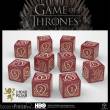 Q Workshop QWS20252B - Game of Thrones Würfel Set Lannister 10xD6 (10)