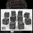 Q Workshop QWS20255B - Game of Thrones Würfel Set Night´s Watch 10xD6 (10)