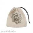 Q-Workshop QWSBDWA102 - Dwarven Beige & black Basic Dice Bag
