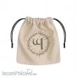 Q-Workshop QWSBELV101 - Elvish Beige & black Dice Bag