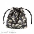 Q-Workshop QWSBSKU101 - Skull Fullprint Dice Bag