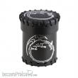 Q-Workshop Würfel QWSCDRA101 - Dragon Black Leather Dice Cup
