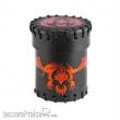 Q-Workshop QWSCFDR101 - Flying Dragon Black & red Leather Dice Cup