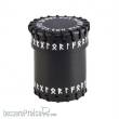 Q-Workshop QWSCRUN101 - Runic Black Leather Dice Cup