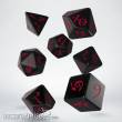 Q-Workshop QWSSCLE06 - Classic RPG Black & red Dice Set (7)