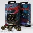 Q-Workshop QWSSCPU02 - Cyberpunk Red Dice Set: Wet Work