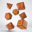 Q-Workshop QWSSTAR2H - Starfinder Dawn of Flame Dice Set (7)