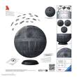 Ravensburger RAVE11555 - Star Wars 3D Puzzle Todesstern (543 Teile)