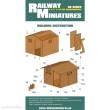 Railway Miniatures RMH0-005 - RMH0:005 Garden Shed - Railway Miniatures
