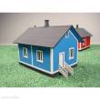 Railway Miniatures RMH0-056 - RMH0:056 Finland 1 Single-Family House - Railway Miniatures