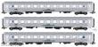 Sudexpress S1202 - 3 pcs. SET Carruagens Sorefame 21-69 Inter Regional c/ Bar