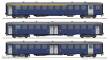 Sudexpress S1303 - Set 3 Carr. (1 classe salão c/ furgão + 2 classe salão + 2 classe salão c/ furgão) Ep. lV