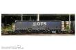 Sudexpress S4565552 - Sgnss MDF Rail 552 60 container wagon Swap Body ´GTS Logistic´