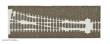 Peco SB195 - Gleisbettung für rechte Weichen SL-E195 / SL-E1095 / SL-(E)95 von Peco (H0)