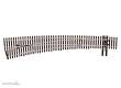 Peco SL-8377 - H0 Code 83 Bogenweichen links 11,1°