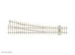 Peco SL-E1095 - Code 75 Weiche rechts 12° mittlerer Radius