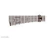 Peco SL-E192 - Code 75 Weiche links 12° kleiner Radius