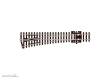 Peco SL-E396 - N Code 80 Weiche links 14° mittlerer Radius