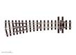Peco SL-E496 - H0e Code 80 Streckenweiche links 14°