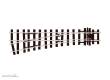 Peco SL-E596 - 0e Code 100 Weiche links 12°