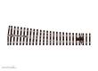 Peco SL-E791BH - Spur 0 Code 124 Weiche rechts 8° mittlerer Radius