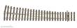 Peco SL-U1188 - Bullhead OO Gauge RH Turnout - Großer Radius