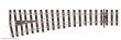 Peco SL-U1196 - OO Bullhead Medium Radius Turnout - Left Hand
