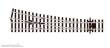 Peco SL-U1551 - H0n3 Weiche rechts