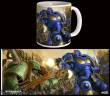 Semic SMWHK-M006 - Warhammer 40K Tasse Ultramarines VS Nurgle