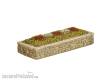 Peco SS324 - Rechteckiges Preis-Blumenbeet