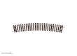 Peco ST-14 - Setrack N Code 80 Radius 2 - 1/16 Kreisr=263,5 mm