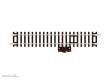 Peco ST-205 - Setrack H0 168 mm gerades Isoliergleis