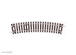 Peco ST-220 - Setrack H0 Radius 1 - 1/16 Kreisr=371 mm