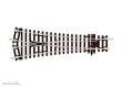 Peco ST-247 - Setrack H0 22,5° Y-Weiche