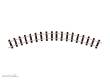 Peco ST-412 - Setrack H0e 1/8 Kreis r=228 mm