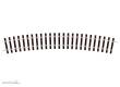 Peco ST-725 - Setrack Spur 0 Code 124 Breitkopf - 1/16 Kreisr=1028 mm