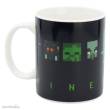 Minecraft Tasse mit Thermoeffekt Squared Pattern 325 ml