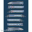 Azar Models T01-AB1A - TGV Sud-Est - Atlantic - analog