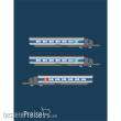 Azar Models T01-AB2 - TGV Sud-Est - 3 intermediate coaches set - Atlantic