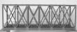 Modellbau Laffont T4511 - Fachwerk-Kastenbrücke 1-gleisig graphitgrau