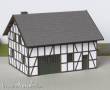 Modellbau Laffont T501 - Fachwerk-Bauernhaus verputzt