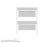 Modusteck TT162003 - Bahnsteigschild 2 Ankunft/Abfahrt 38,8 x 23,4 mm