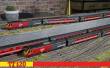 Hornby TT3048M - Dieseltriebzug Class 43 HST der Virgin - 43093 Lady in Red“ und 43097 - Ep. V-VI