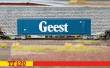 Hornby TT6033 - Containertragwagen TOUAX Sffgmss IFA Wagon GEEST 45ft Container