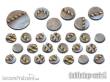 TableTop Art TTA000100 - Manufactory Bases - Starter DEAL Rund (20-5-1)