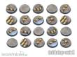 TableTop Art TTA000104 - Manufactory Bases - 32mm DEAL (20)