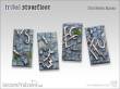 TableTop Art TTA100105 - Tribal Stonefloor I 25x50mm Kavallerie