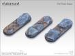 Tabletop-Art TTA100214 - Shaleground Bases - 25x70mm (3)